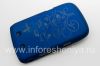 Photo 8 — Plastic isikhwama-cap ne laser libhalwe for BlackBerry 9800 / 9810 Torch, blue
