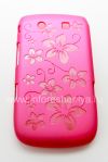 Photo 1 — Plastic isikhwama-cap ne laser libhalwe for BlackBerry 9800 / 9810 Torch, pink