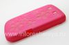 Photo 3 — Plastic isikhwama-cap ne laser libhalwe for BlackBerry 9800 / 9810 Torch, pink