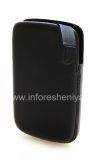 Фотография 1 — Фирменный кожаный чехол-карман с язычком Smartphone Experts Pocket Pouch для BlackBerry 9800/9810 Torch, Черный