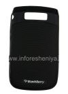 Photo 2 — Kasus plastik dengan karet insert "Torch" untuk BlackBerry 9800 / 9810 Torch, Hitam / hitam