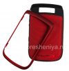 Photo 1 — Boîtier en plastique avec insert en caoutchouc "Torch" pour BlackBerry 9800/9810 Torch, Rouge / Noir