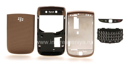 Photogallery for 彩色柜BlackBerry 9800 / 9810 Torch, 深褐色闪亮 product