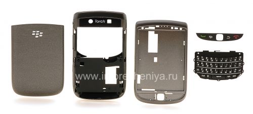 Photogallery for 彩色柜BlackBerry 9800 / 9810 Torch, 灰色闪亮 product
