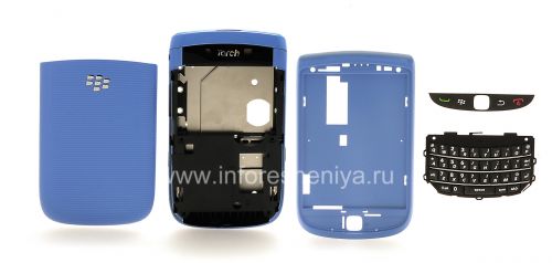 Photogallery for 彩色柜BlackBerry 9800 / 9810 Torch, 蓝色光泽 product