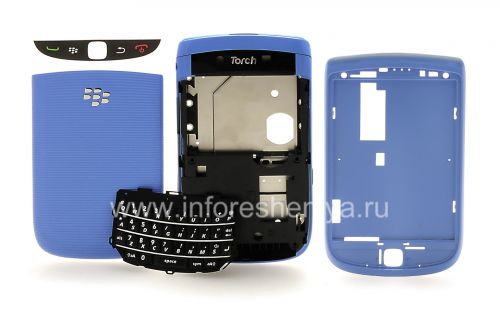 Photogallery for 彩色柜BlackBerry 9800 / 9810 Torch, 蓝色光泽 product