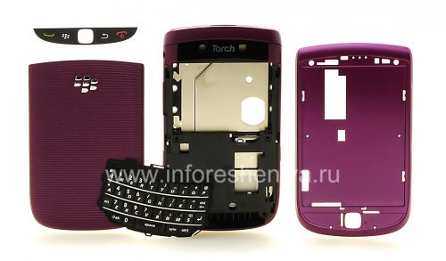 Photogallery for 彩色柜BlackBerry 9800 / 9810 Torch, 紫闪亮 product
