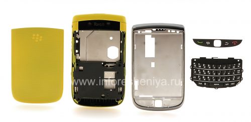 Photogallery for 彩色柜BlackBerry 9800 / 9810 Torch, 黄色光面纸 product