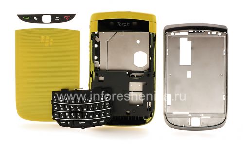 Photogallery for 彩色柜BlackBerry 9800 / 9810 Torch, 黄色光面纸 product
