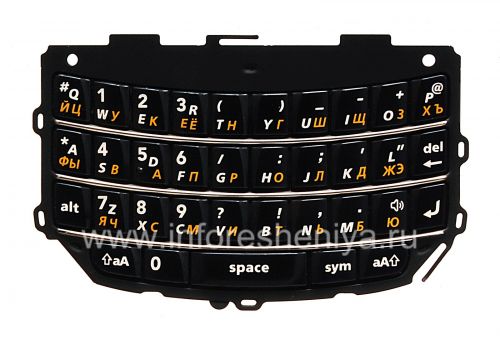 Photogallery for Clavier russe BlackBerry 9800/9810 Torch, Noir product