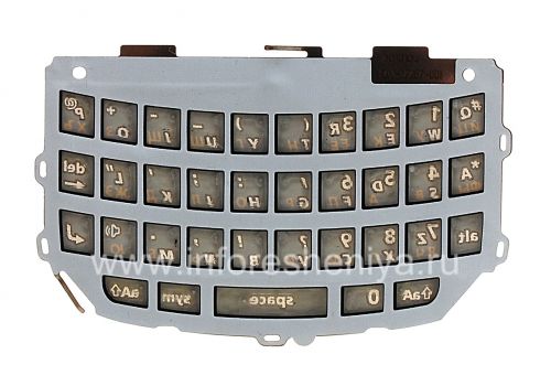 Photogallery for Clavier russe BlackBerry 9800/9810 Torch, Noir product