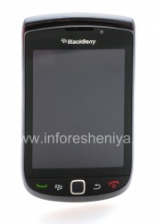 Original LCD screen to the full assembly for BlackBerry 9800 Torch, Charcoal