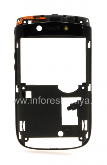 The middle part of the original case with all the elements for the BlackBerry 9800/9810 Torch