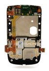 Photo 2 — Bagian tengah kasus asli dengan chip dipasang untuk BlackBerry 9800 / 9810 Torch, 9800, White