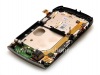 Photo 4 — Bagian tengah kasus asli dengan chip dipasang untuk BlackBerry 9800 / 9810 Torch, 9810, Perak
