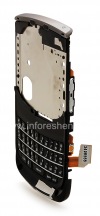 Фотография 5 — Средняя часть оригинального корпуса с установленной микросхемой для BlackBerry 9800/9810 Torch, 9810, Серебряный