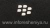 Photo 3 — Kulit Kasus-saku dengan logo putih untuk BlackBerry BlackBerry 9800 / 9810 Torch, Hitam, tekstur halus, logo plastik putih