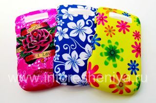 Plastic bag with a pattern for BlackBerry 9800/9810 Torch
