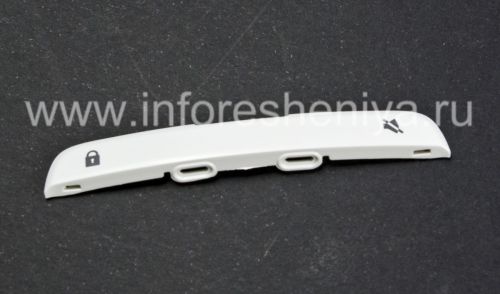 Photogallery for BlackBerry 9800 / 9810 Torch জন্য বোতাম সঙ্গে শীর্ষ প্যানেল, সাদা product