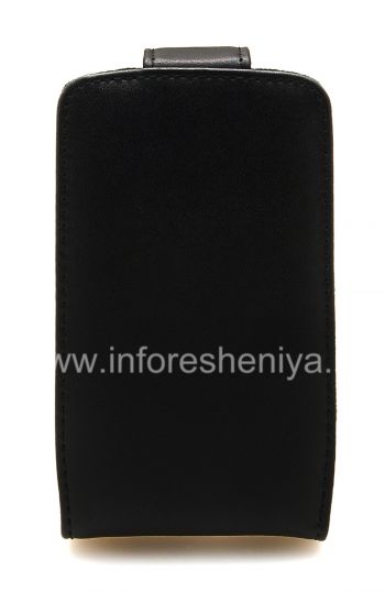 Housse en cuir de signature avec ouverture verticale Doormoon couverture pour BlackBerry 9800/9810 Torch