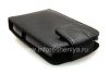 Photo 7 — Caso Firma de cuero con tapa de apertura vertical Doormoon para BlackBerry 9800/9810 Torch, Negro, textura fina
