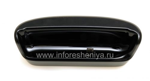 Галерея фотографий товара Оригинальное настольное зарядное устройство "Стакан" Charging Pod для BlackBerry 9800/9810 Torch, Металлик