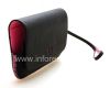 Photo 2 — Original Leather Case Bag Leather Folio for BlackBerry 9800/9810 Torch, Black w/Pink Accents