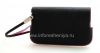 Фотография 4 — Оригинальный кожаный чехол-сумка Leather Folio для BlackBerry 9800/9810 Torch, Черный/Розовый (Black w/Pink Accents)
