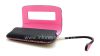 Photo 12 — Tas asli Leather Case Kulit Folio untuk BlackBerry 9800 / 9810 Torch, Black / Pink (Black w / Pink Aksen)