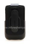 Photo 1 — Boîtier en plastique entreprise Combo + Holster Seidio Innocase de surface pour BlackBerry 9800/9810 Torch, Noir (Black)
