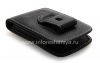 Фотография 6 — Фирменный кожаный чехол-карман ручной работы Monaco Vertical Pouch Type Leather Case для BlackBerry 9800/9810 Torch, Черный (Black)