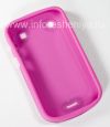 Photo 2 — Silicone Case with Aluminum Case for BlackBerry 9900/9930 Bold Touch, Fuchsia