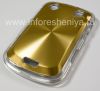Photo 5 — حالة من البلاستيك مع "CD" معادن إدراج لبلاك بيري 9900/9930 Bold تاتش, الذهب
