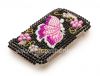 Фотография 4 — Пластиковый чехол-крышка со стразами для BlackBerry 9900/9930 Bold Touch, Бабочка, Черный