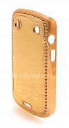 Photo 3 — Plastik tas-cover "Fireworks" untuk BlackBerry 9900 / 9930 Bold Sentuh, emas