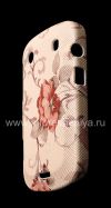 Photo 3 — Plastik tas-cover "Ornamen" untuk BlackBerry 9900 / 9930 Bold Sentuh, Seri "Bunga", beige