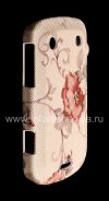 Photo 5 — Plastik tas-cover "Ornamen" untuk BlackBerry 9900 / 9930 Bold Sentuh, Seri "Bunga", beige