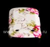 Photo 5 — Plastik tas-cover "Ornamen" untuk BlackBerry 9900 / 9930 Bold Sentuh, Seri "Bunga", White