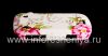 Photo 6 — Plastik tas-cover "Ornamen" untuk BlackBerry 9900 / 9930 Bold Sentuh, Seri "Bunga", White