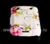 Photo 7 — Plastik tas-cover "Ornamen" untuk BlackBerry 9900 / 9930 Bold Sentuh, Seri "Bunga", White
