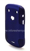 Фотография 3 — Чехол повышенной прочности перфорированный для BlackBerry 9900/9930 Bold Touch, Синий/Синий