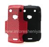 Photo 5 — ezimangelengele ikhava perforated for BlackBerry 9900 / 9930 Bold Touch, Black / Red