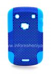 Фотография 1 — Чехол повышенной прочности перфорированный для BlackBerry 9900/9930 Bold Touch, Голубой/Синий