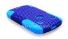 Photo 9 — La cubierta resistente perforado para BlackBerry 9900/9930 Bold Touch, Azul / Azul