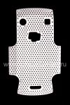 Photo 6 — ezimangelengele ikhava perforated for BlackBerry 9900 / 9930 Bold Touch, Fuchsia / White