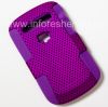 Photo 3 — La cubierta resistente perforado para BlackBerry 9900/9930 Bold Touch, Lila / fucsia