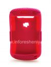 Фотография 2 — Чехол повышенной прочности перфорированный для BlackBerry 9900/9930 Bold Touch, Розовый/Фуксия