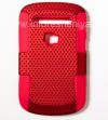 Фотография 1 — Чехол повышенной прочности перфорированный для BlackBerry 9900/9930 Bold Touch, Красный/Красный