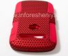 Фотография 4 — Чехол повышенной прочности перфорированный для BlackBerry 9900/9930 Bold Touch, Красный/Красный