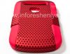 Photo 5 — ezimangelengele ikhava perforated for BlackBerry 9900 / 9930 Bold Touch, Red / Red